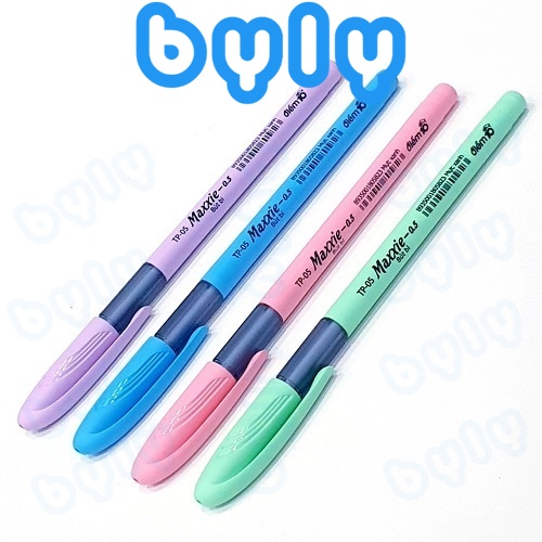 Bút bi ngòi 0.5 mm 𝑻𝒉𝒊𝒆̂𝒏 𝑳𝒐𝒏𝒈 Maxie Điểm 10 | TP-05