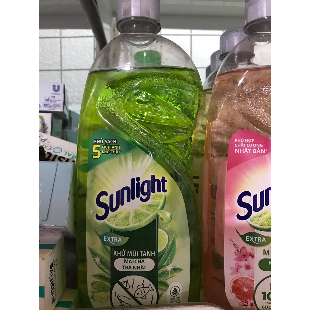 Chai nước rửa bát Sunlight 750g