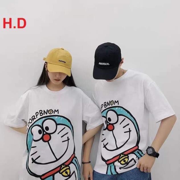 Áo đôi nam nữ ♥️FREESHIP♥️in hình doraemon  ྇