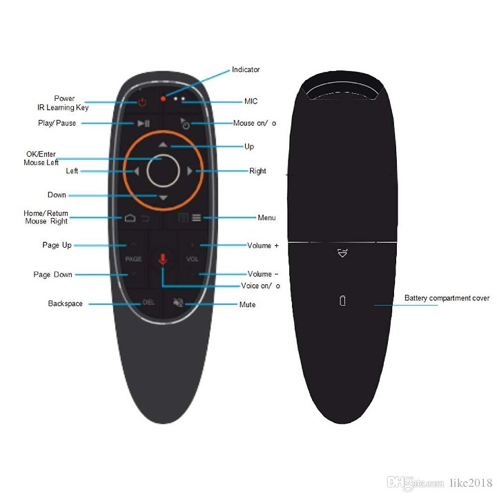 Chuột Bay Điều Khiển Giọng Nói G10S - Hàng Nhập Khẩu