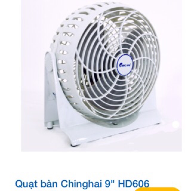 Quạt bàn Chinghai HD606 (Cỡ nhỏ - Cánh 20cm)