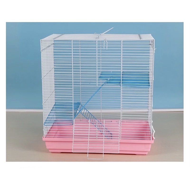 Lồng đại biệt thự 3 tầng cho hamster, sóc 47x30x50cm