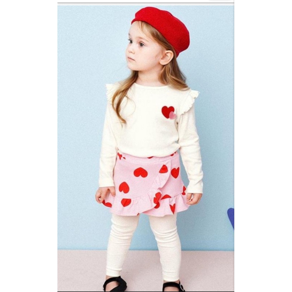 Áo thun tăm tay cánh tiên bé gái Hej. HA3449