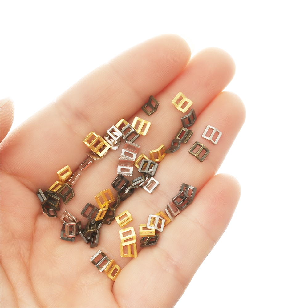 Set 20/40 Khóa Ba Cạnh Mini Siêu Nhỏ 3mm Có Thể Điều Chỉnh 4 Màu Cho Đồ Chơi