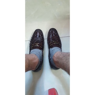 Giày lười  da lưng cá sấu 🐊 100%