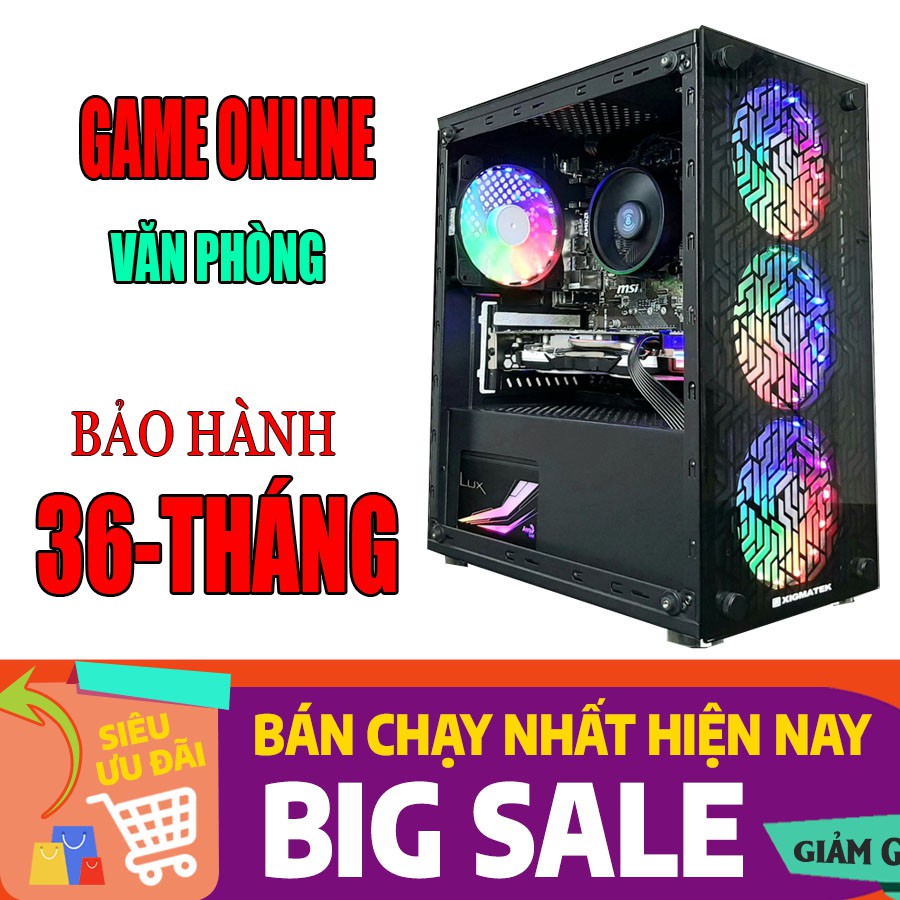 THÙNG PC WORKSTATION E5 2678V3 RAM 32GB - 64GB