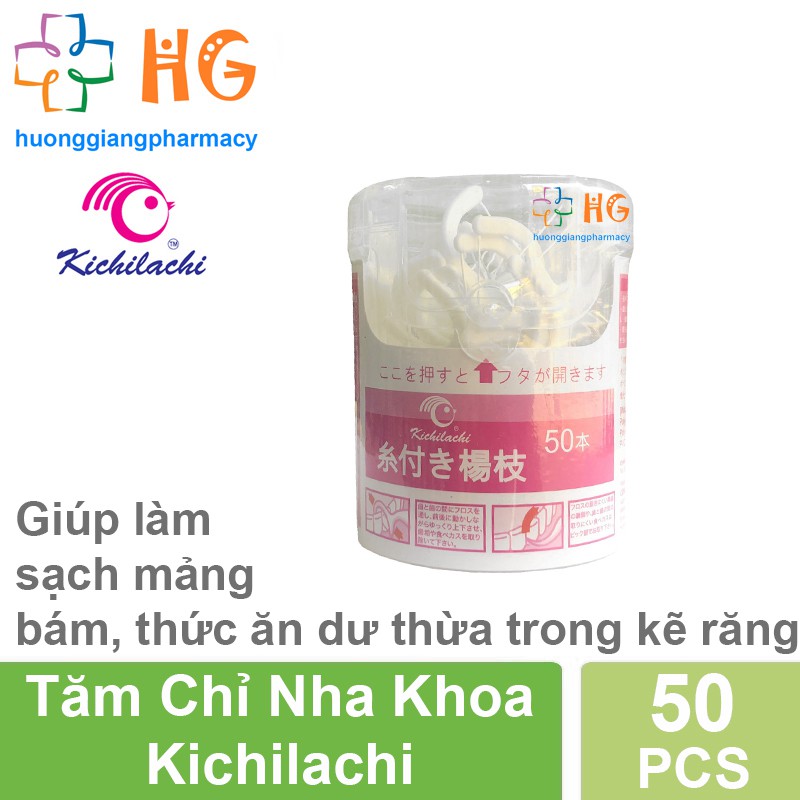 Tăm chỉ nha khoa (Lọ 50 chiếc)