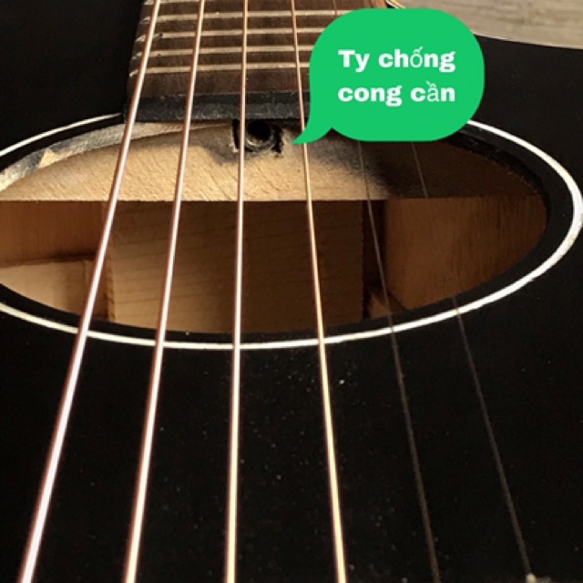 Guitar acoustic tập chơi SVA1 - có ty chống cong, tặng phụ kiện