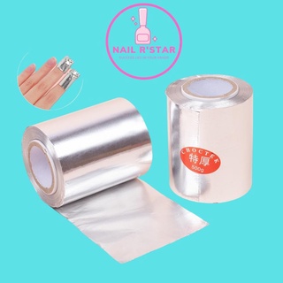 Cuộn giấy bạc ủ phá móng 500gr - Giấy bạc ủ phá gel/bột chuyên dụng