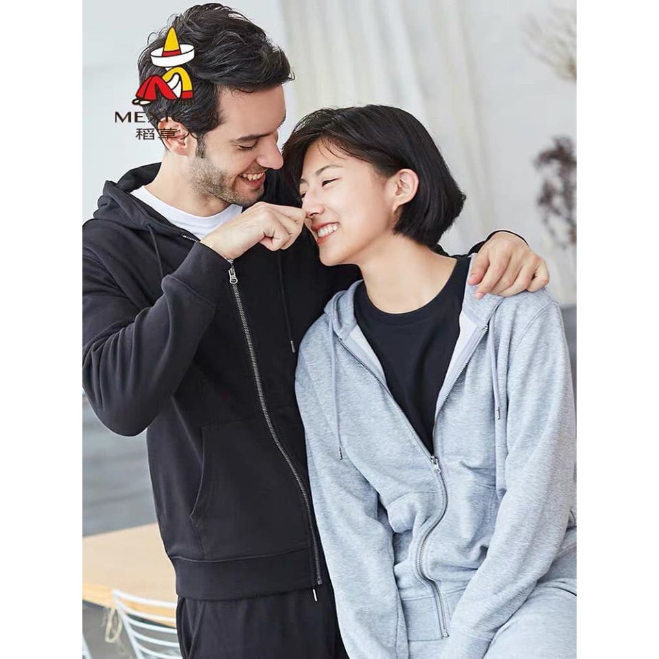 Bán sỉ áo khoác nỉ trơn cho nam nữ @