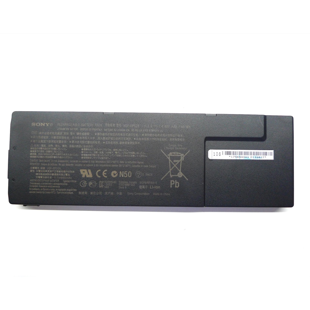 Pin laptop Sony Vaio BPS24 dùng cho SVS13 SVS14 SVS15 VPCSA VPCSB VPCSC VPCSD VPCSE LOẠI TỐT