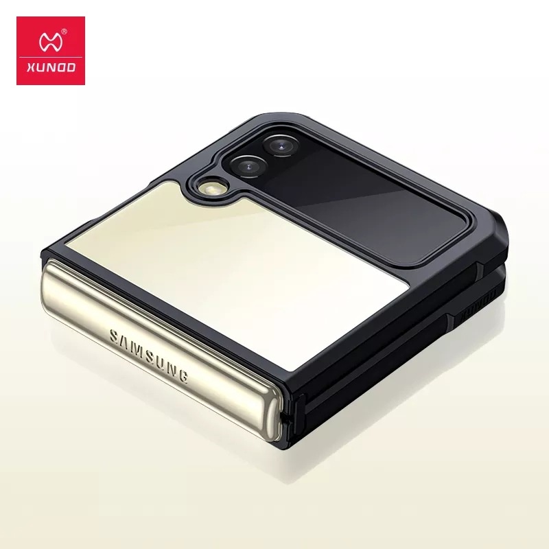 Ốp lưng Samsung Galaxy Z Flip3 5G hiệu Xundd lưng trong viền màu chống sốc chống va đập