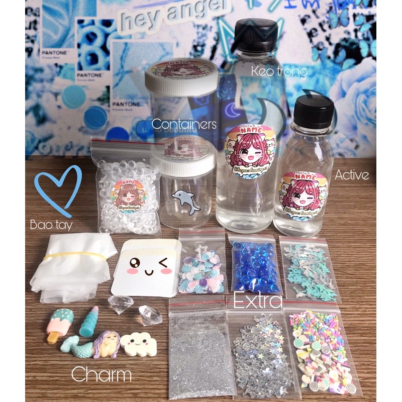 Bộ Kit Làm Clear Slime