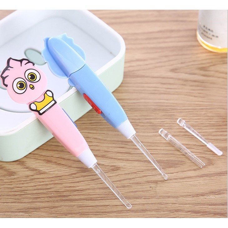 Bộ móc ráy tai có đèn ba đầu hình thú