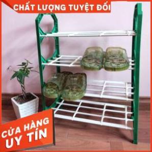 Kệ, giá để giày dép 4 tầng bằng nhựa siêu rẻ