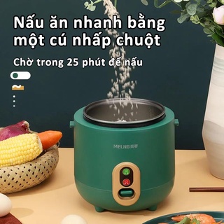 Nồi cơm điện mini lòng chảo chống dính, 1.2L Lít, Rice Cooker thích hợp cho 1-2 người Dung tích Electric Cooker