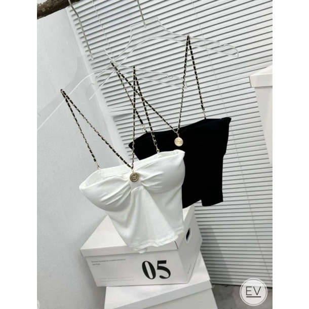 Áo quây ngực dây xích cổ hàng QC