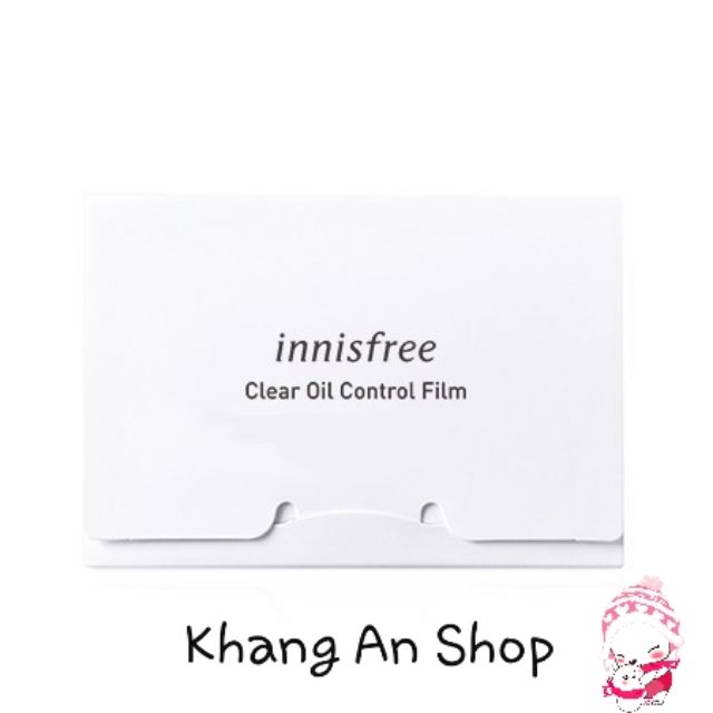 Giấy thấm dầu Innisfree Clear Oil Control Film 50 miếng