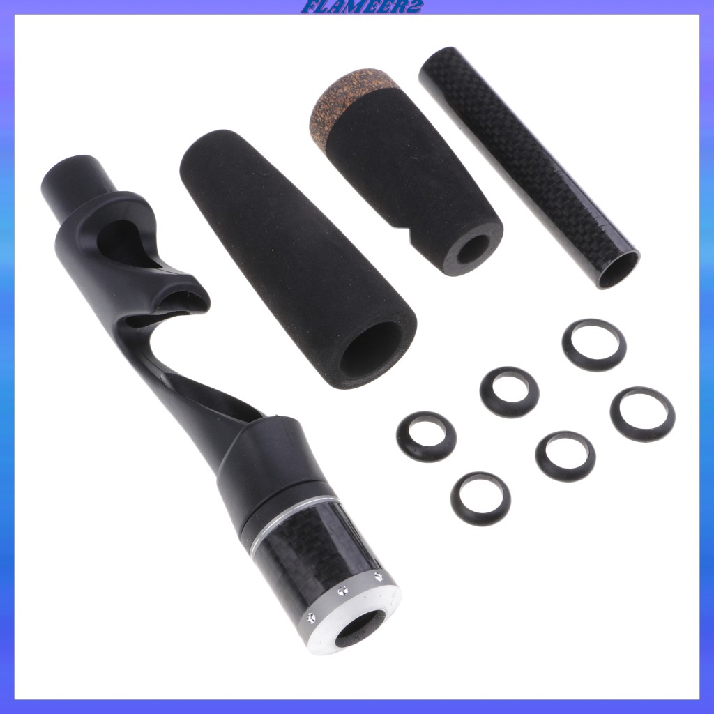 Bộ Cần Câu Tay Cầm Nút Bần Xoay Và Sửa Chữa Model 1