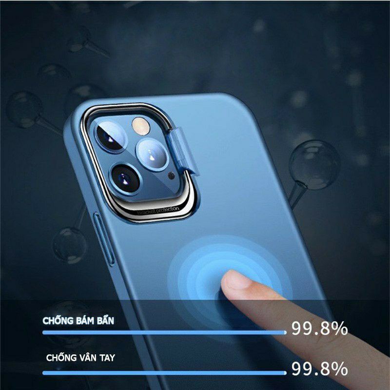 Ốp lưng Likgus nhám iPhone 13, 13 Pro, 12 Mini/ 12/ 12 Pro/ 12 Pro Max/ 11/ 11 Pro/ 11 Pro Max có chân chống dựng camera