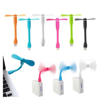 combo 5 Quạt mini 2 cánh rời cổng USB