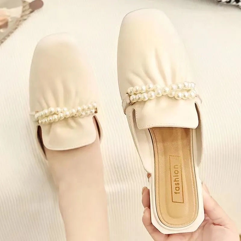 Dép Bít Mũi Phong Cách Hàn Quốc Thời Trang Mùa Hè Mới Cho Nữ