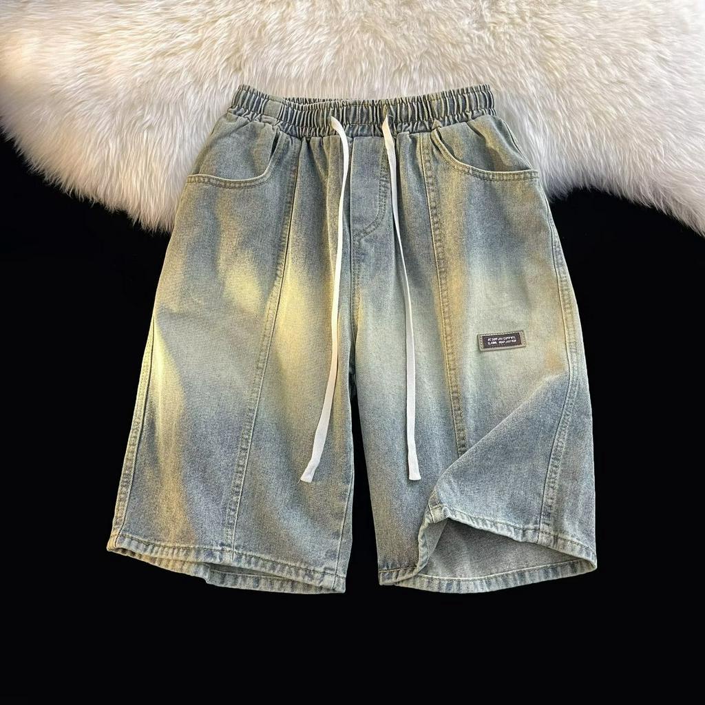 Quần Short Denim Mỏng Thời Trang Mùa Hè Dành Cho Nam 3 Màu Size M-3XL