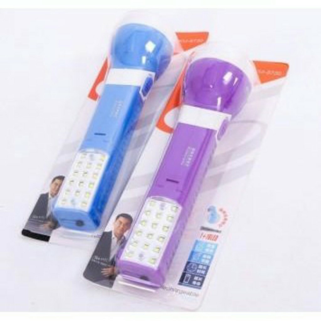 Đèn pin Led 2 chức năng, tích điện tiện lợi