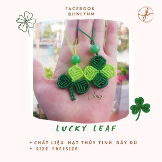 Móc khoá Cỏ May Mắn