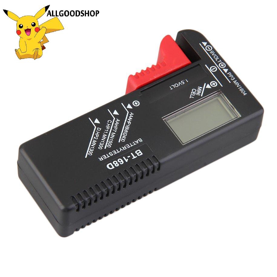 ⚡Máy kiểm tra dung lượng pin AAA AA C D 1.5V 9V mã BT-168D có thể sạc lại