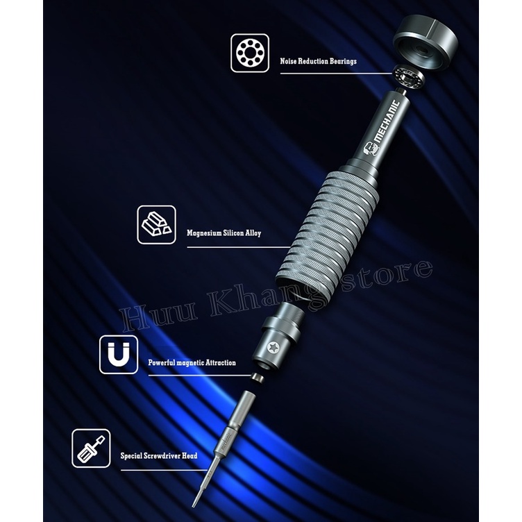 Bộ tua vit sửa điện thoại 6 in 1 mechanic