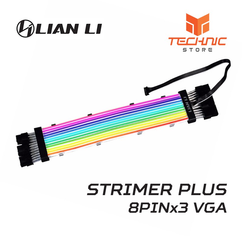 Cáp nguồn nối dài LianLi STRIMER PLUS ARGB 8PINx3 VGA
