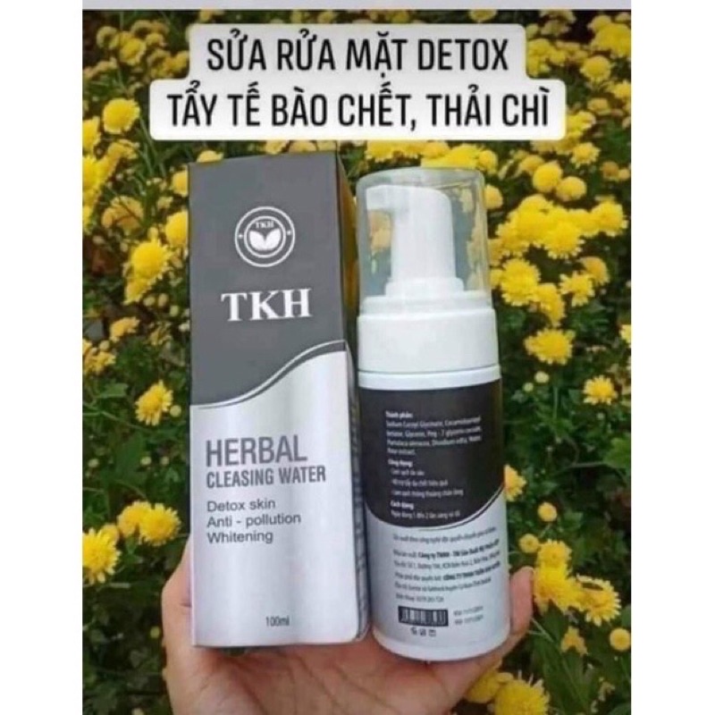 SỮA RỬA MẶT DETOX TKH