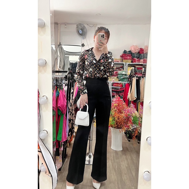 Hình thật - Áo sơ mi lụa tơ họa tiết mới ❤️FREESHIP❤️áo thiết kế nhiều màu nhiều size chất lụa tơ mát