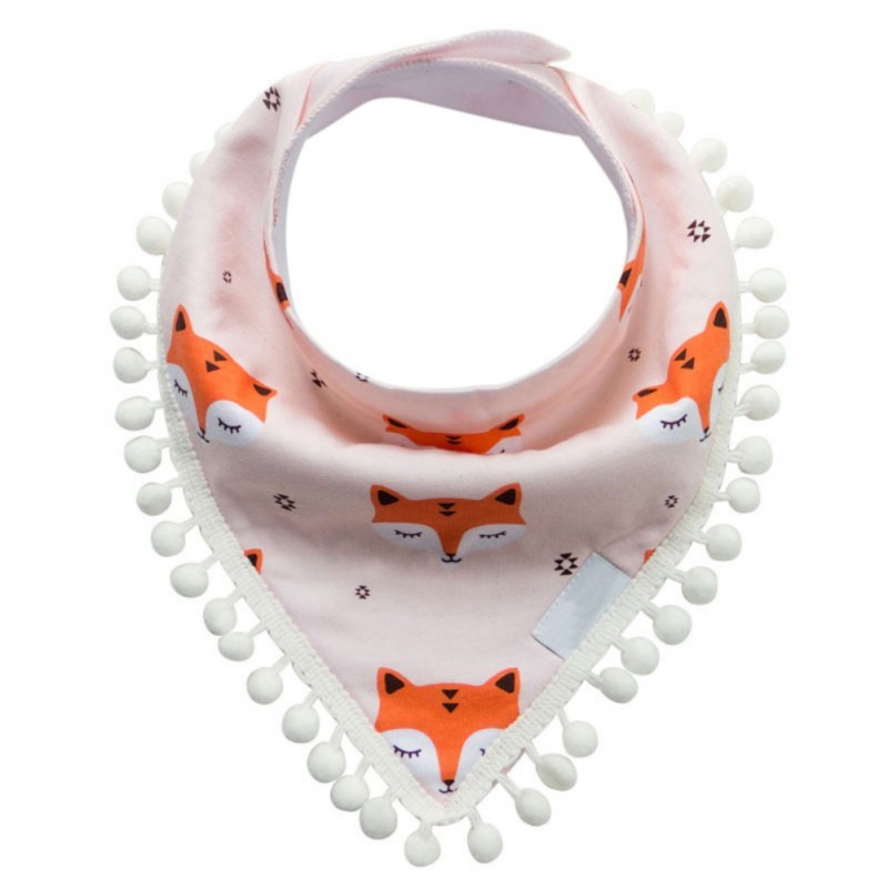 Yếm trẻ em chất liệu cotton thiết kế đáng yêu