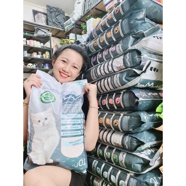 Cát vệ sinh cho mèo Kitty Max Bao 10L
