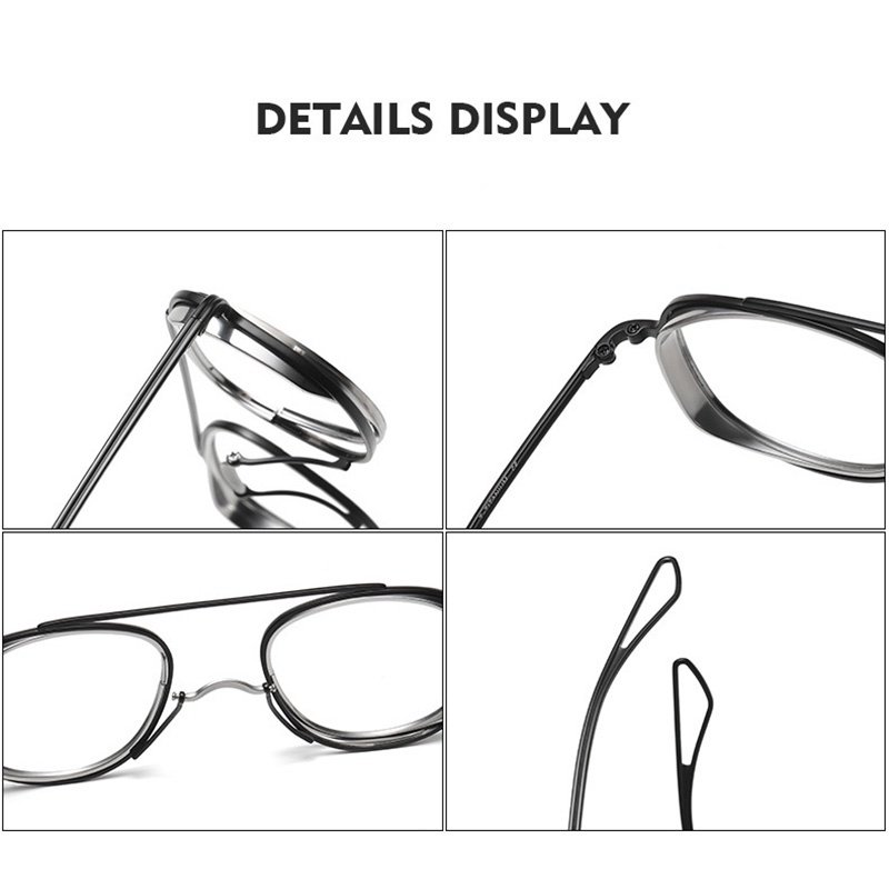 Kính Mắt D.i.t.a Bằng Titan Siêu Nhẹ Phong Cách Phi Công Cổ Điển Cho Nam DTX118