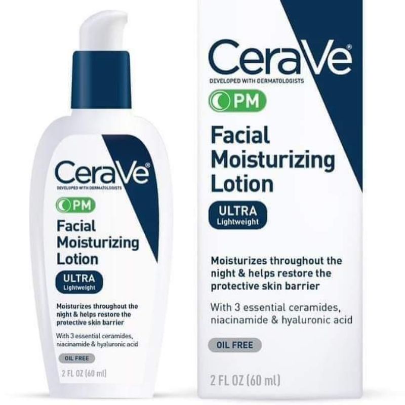 kem dưỡng cerave pm lotion