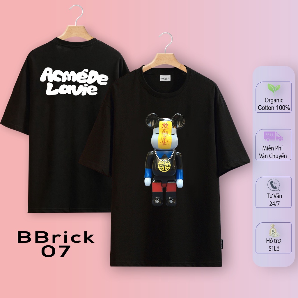 Áo thun ADLV BearBrick Mẫu Hot 1-25, Cotton 2c 100%, In xịn - Mỹ Tú Store - Part 1