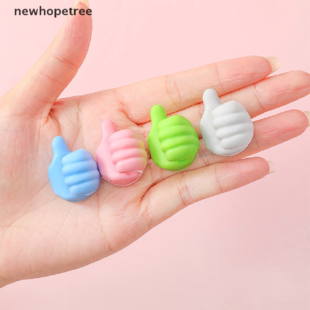 Giá Đỡ Cáp Sạc USB Hình Ngón Tay Cái Sáng Tạo Thú Vị