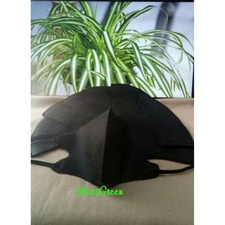 SET 10 KHẨU TRANG 3D VẢI KHÔNG DỆT_ ĐEN