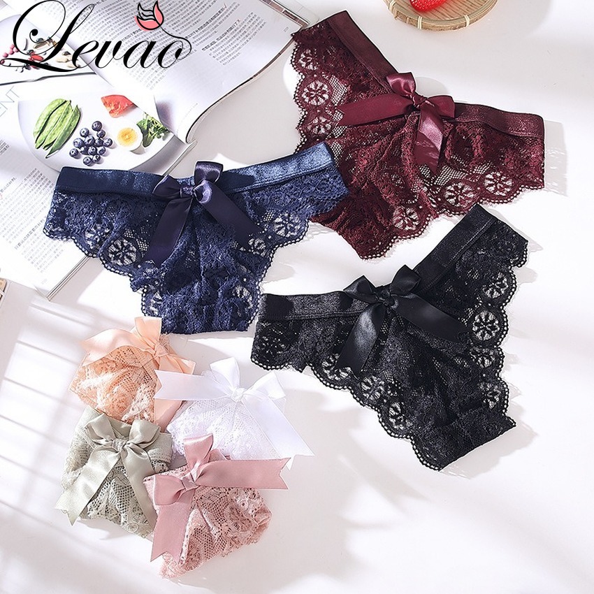 Quần lót LEVAO ren không đường may size lớn quyến rũ dành cho nữ