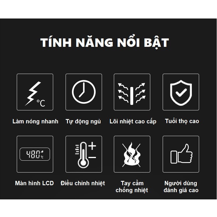 Mỏ hàn điện tử cầm tay 908DR