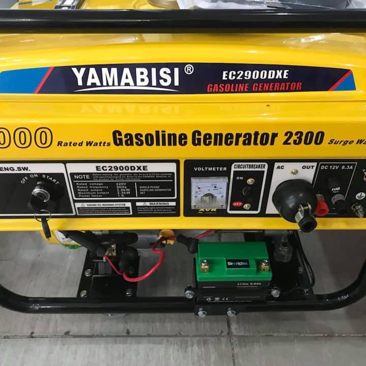 Máy Phát Điện Chạy Xăng 2kw Yamabisi EC2900DXE