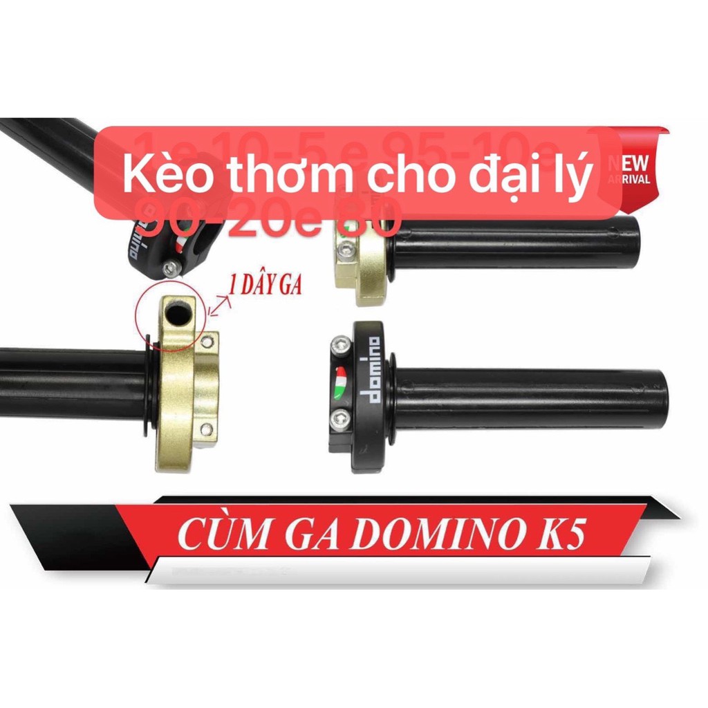 Combo cùm tăng domino gắn mọi loại xe