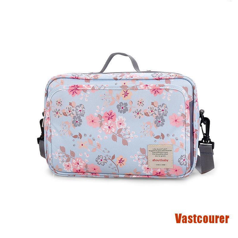 VAcour Waterproof Baby Mummy Bags for Reusable Diaper Bag Double Handle Wetbags