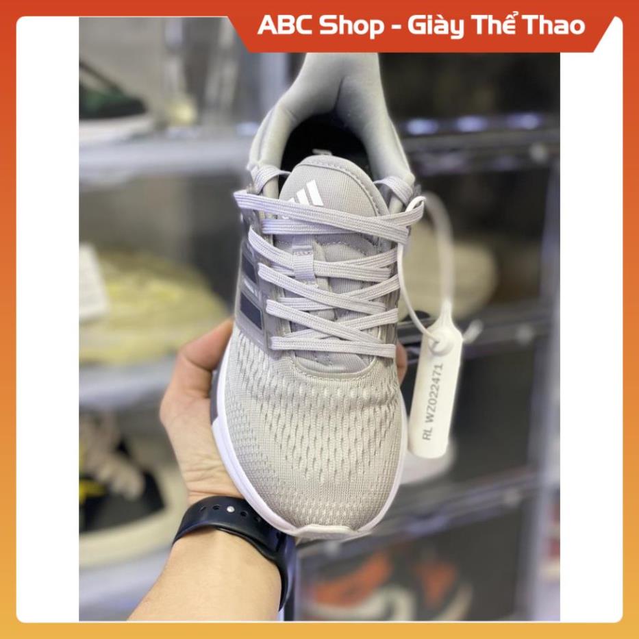 Giày Sneaker Eqt 202 Màu Xám Nam Nữ, Giầy thể thao EQT ghi trắng full phụ kiện ABC Shop