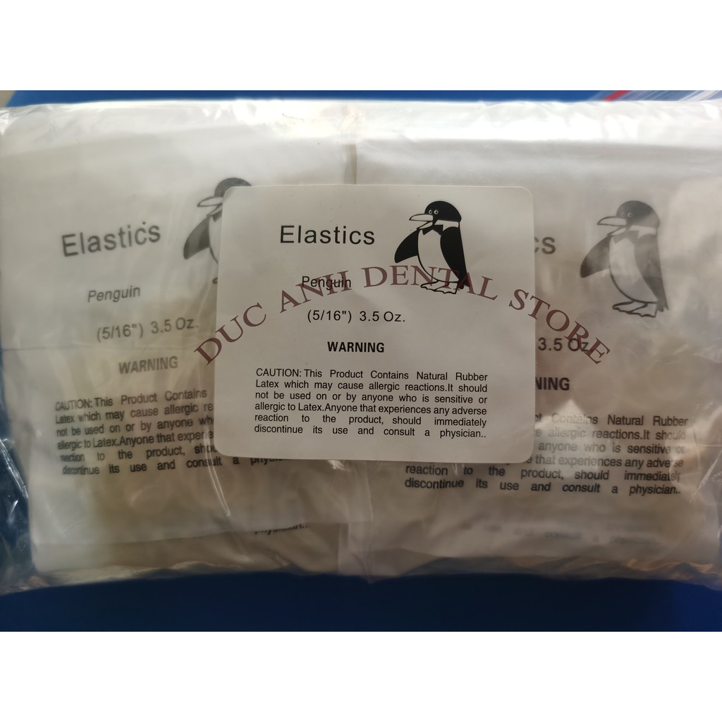 Chun liên hàm cho người niềng răng,nắn chỉnh răng, 100 chun/1 túi, chính hãng 100%