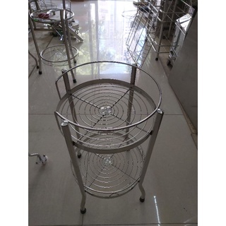 Kệ inox để nồi cơm, bình nước 20l hàng dày