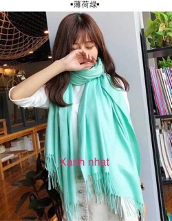 Khăn ấm áp mùa lạnh